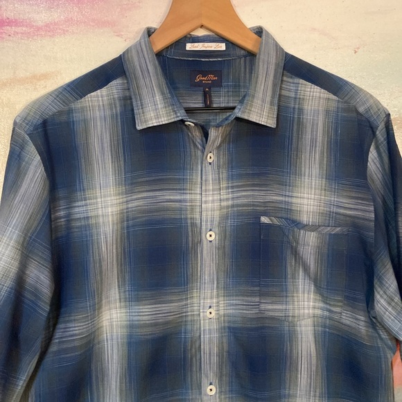 🔥EC🔥GoodMan Brand 100% Cotton Button Up Shirt. - Picture 3 of 8